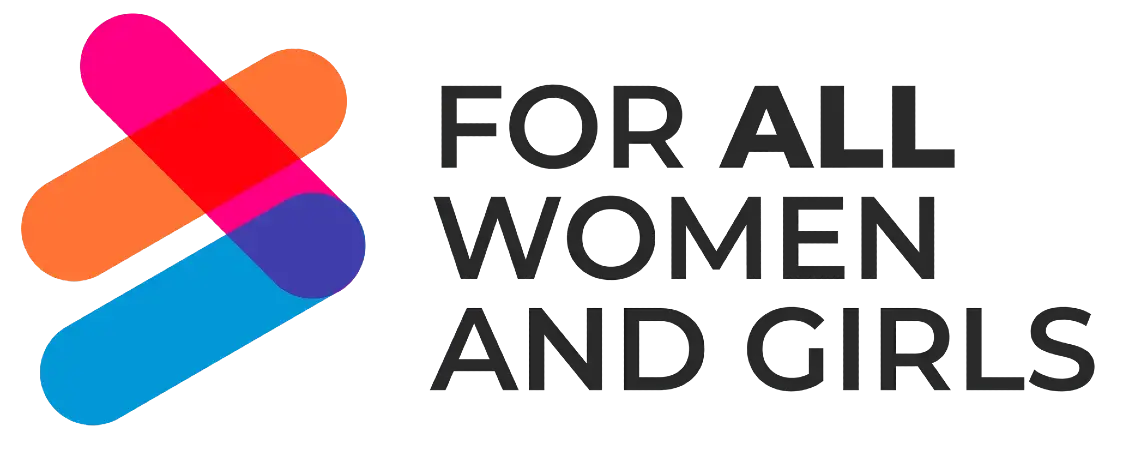 For ALL women and girls logo